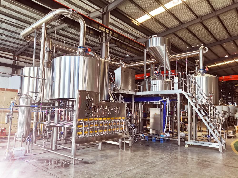<b>The different mashing processes can be finished in Tiantai mash tun brewhouse system</b>
